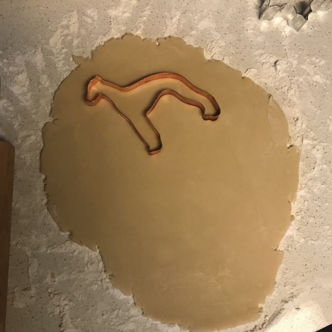 Whippet cookie cutter